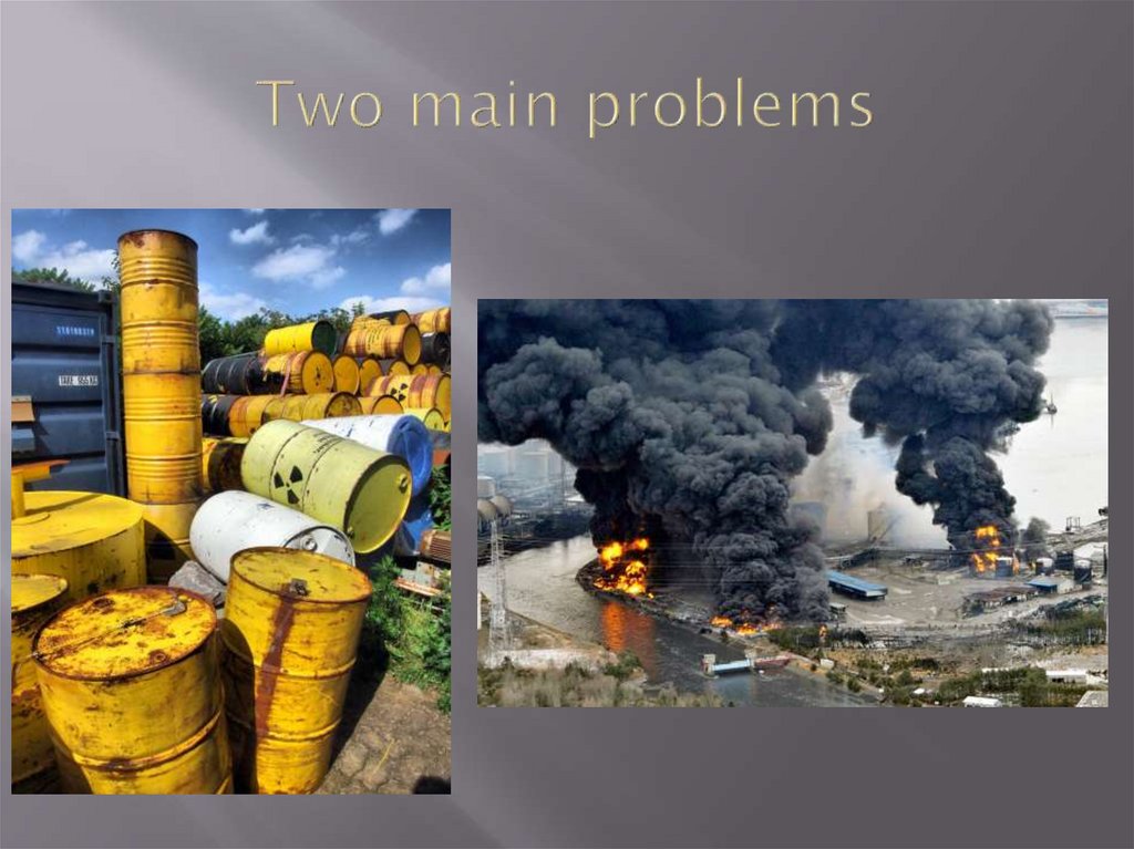 Two main problems