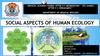 Social aspects of human ecology
