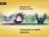 2D Pipe Junction. Introduction to ANSYS ICEM CFD