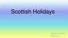 Scottish Holidays