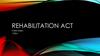 Rehabilitation Act