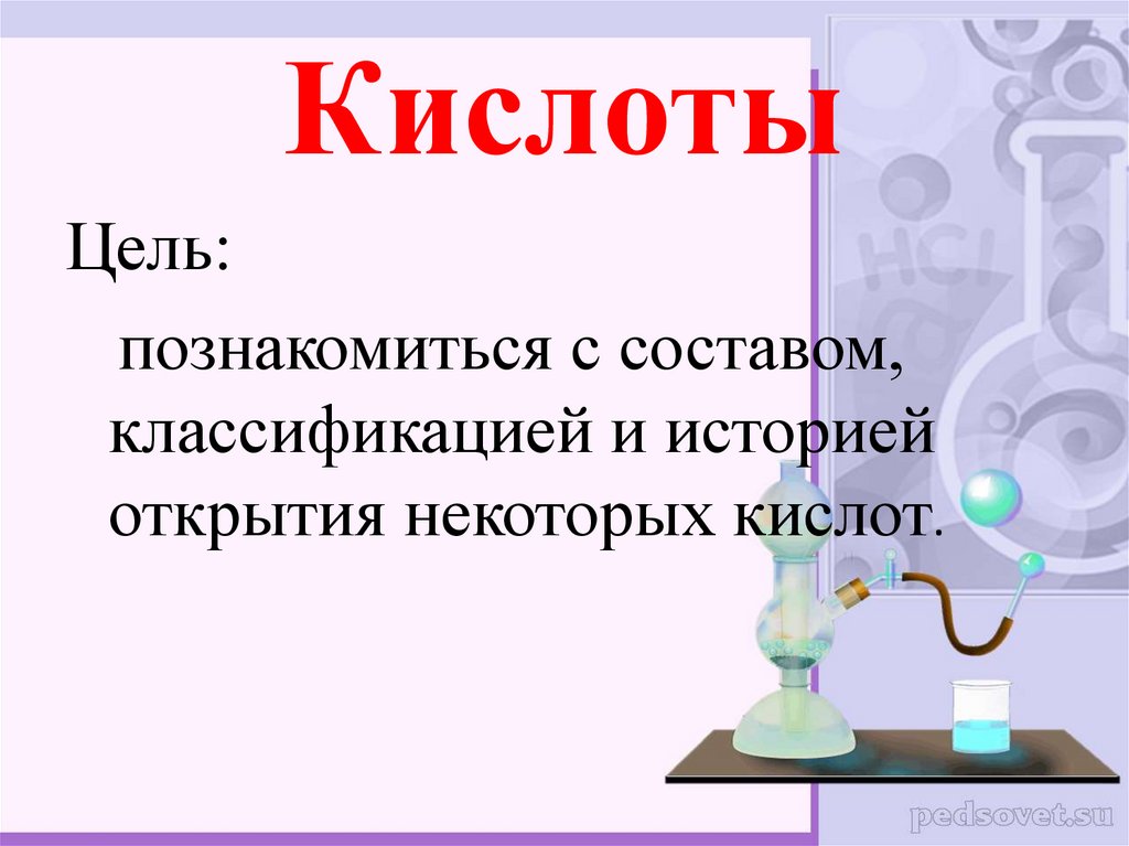 Кислоты
