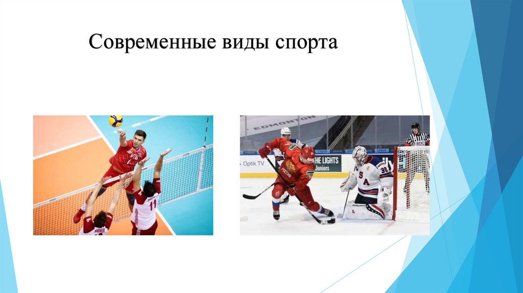 Современные виды спорта