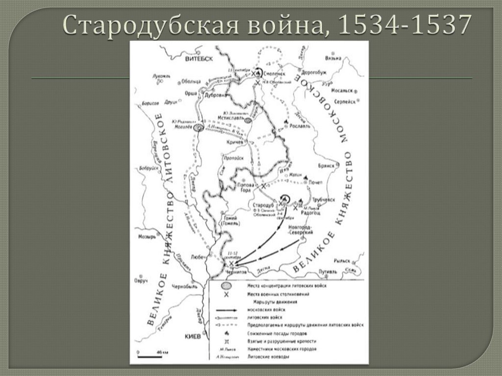 Стародубская война, 1534-1537