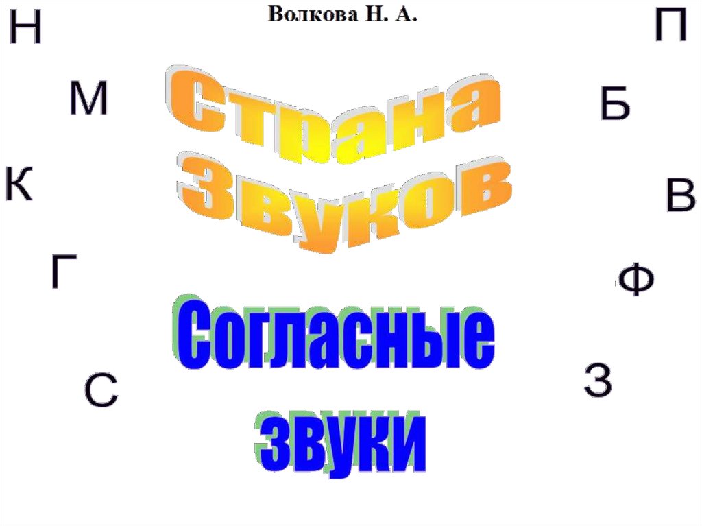 Песня согласные звуки