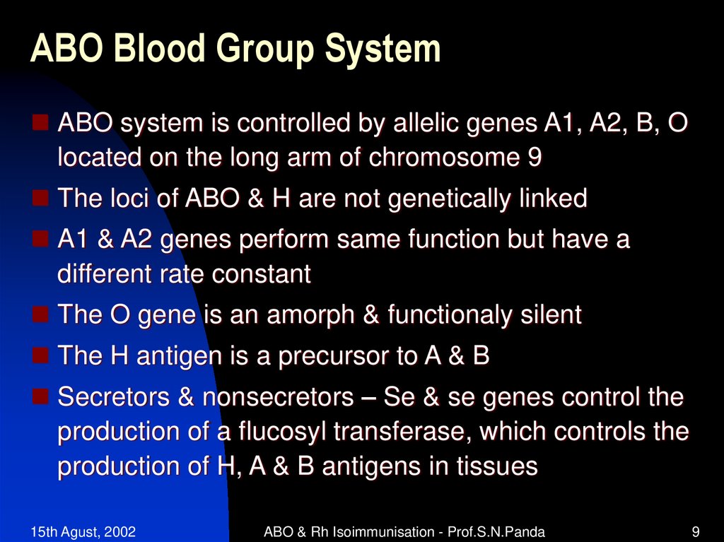 ABO Blood Group System