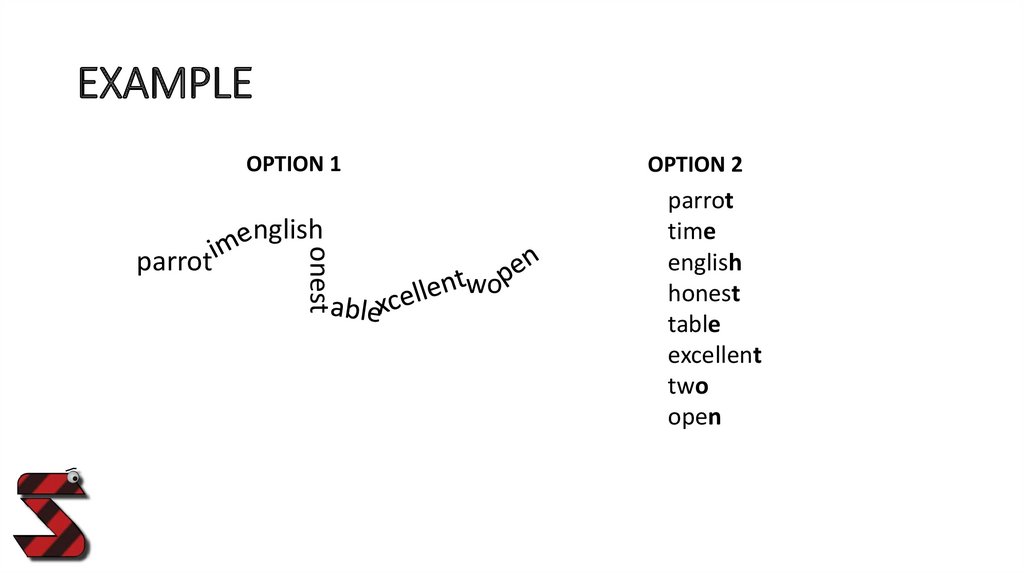 Word snake last Letter Game Online Presentation