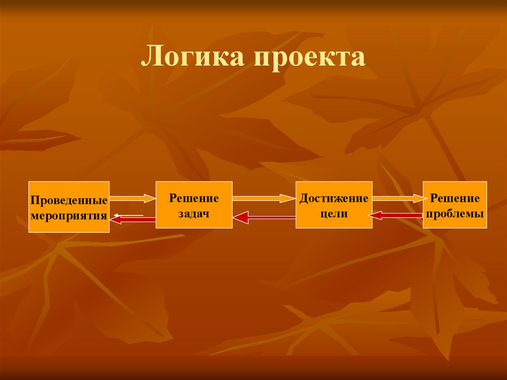 Мероприятия проекта логически связанные между собой распределенные во времени