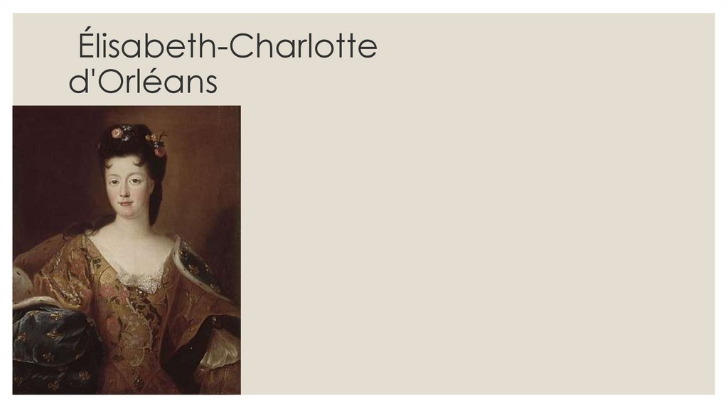Élisabeth-Charlotte d'Orléans