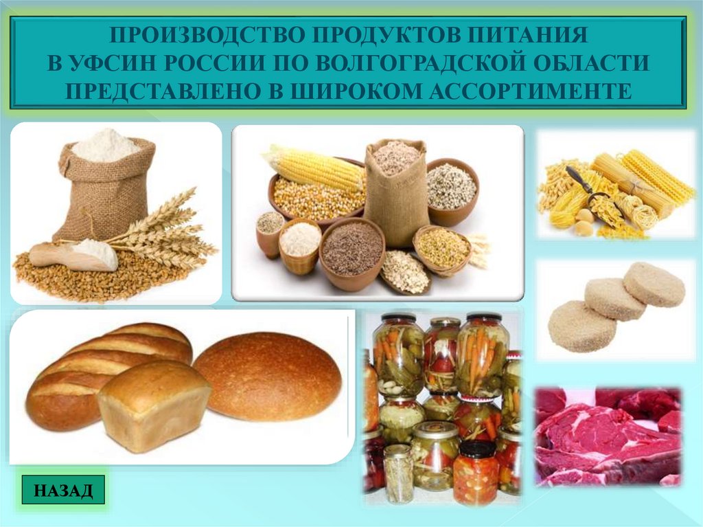 Производство продуктов питания ростов