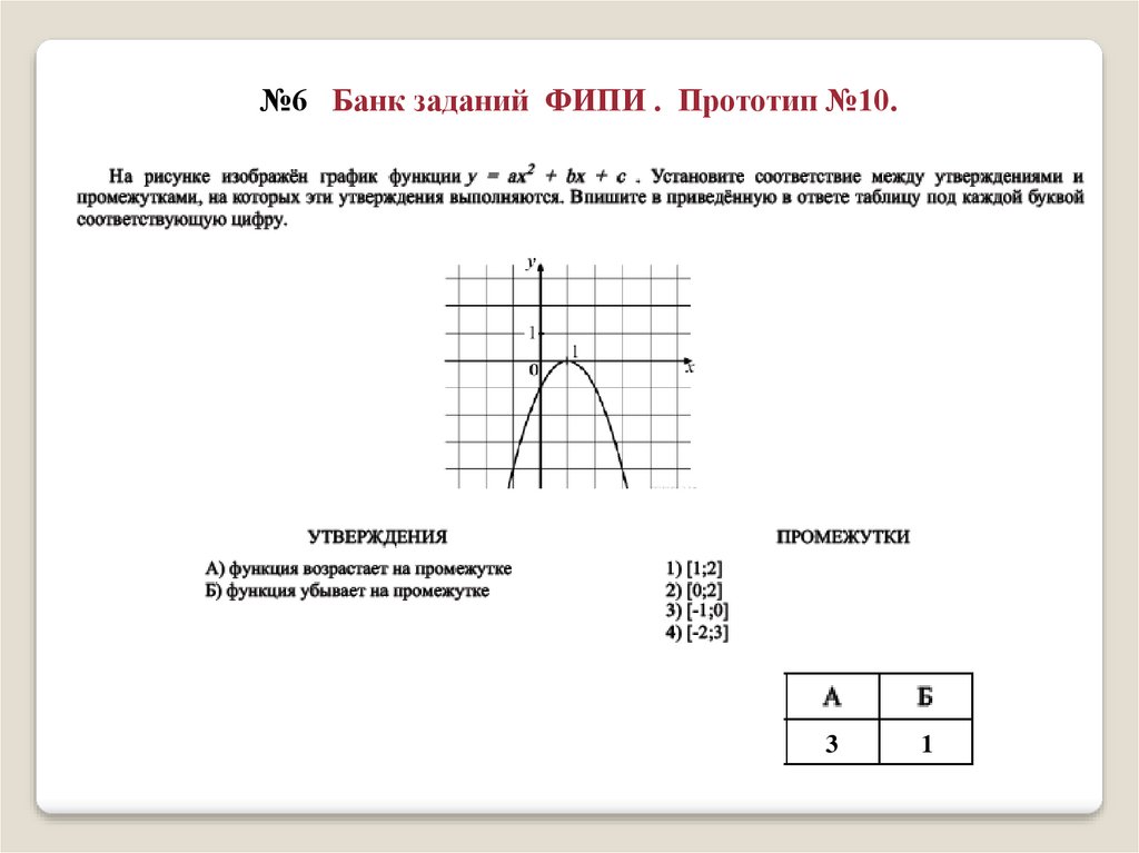 Прототипы заданий 21. На рисунке изображен график функции y=AX. Тренажер по графикам функций. ФИПИ. Выбери все свойства функции, график которой изображён на иллюстрации.. Функции в с№.