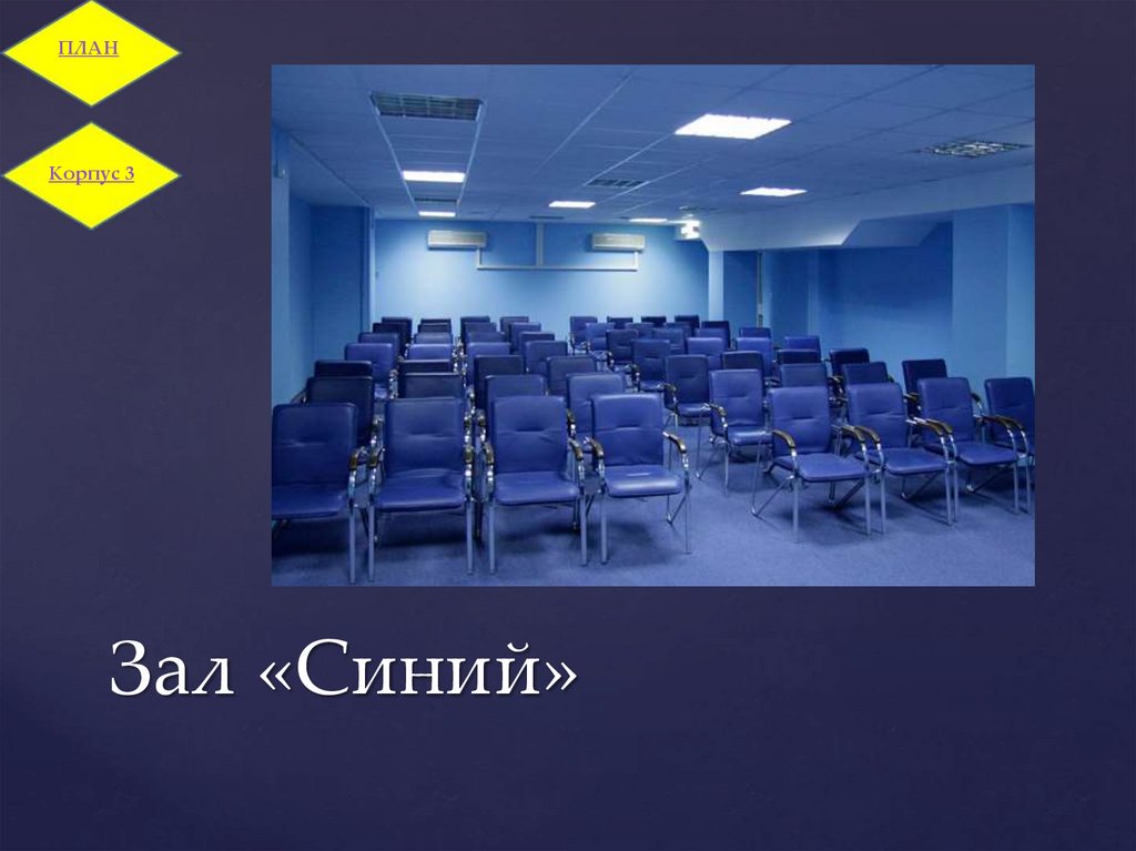 Зал «Синий»