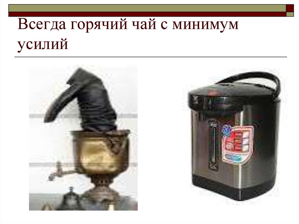 Всегда горячий чай с минимум усилий