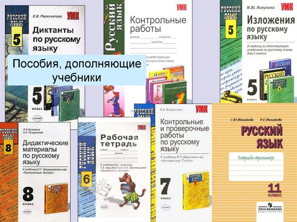 Школьные учебники и пособия. Пособие дополняющий учебник по русскому языку. Учебное пособие дополненное.