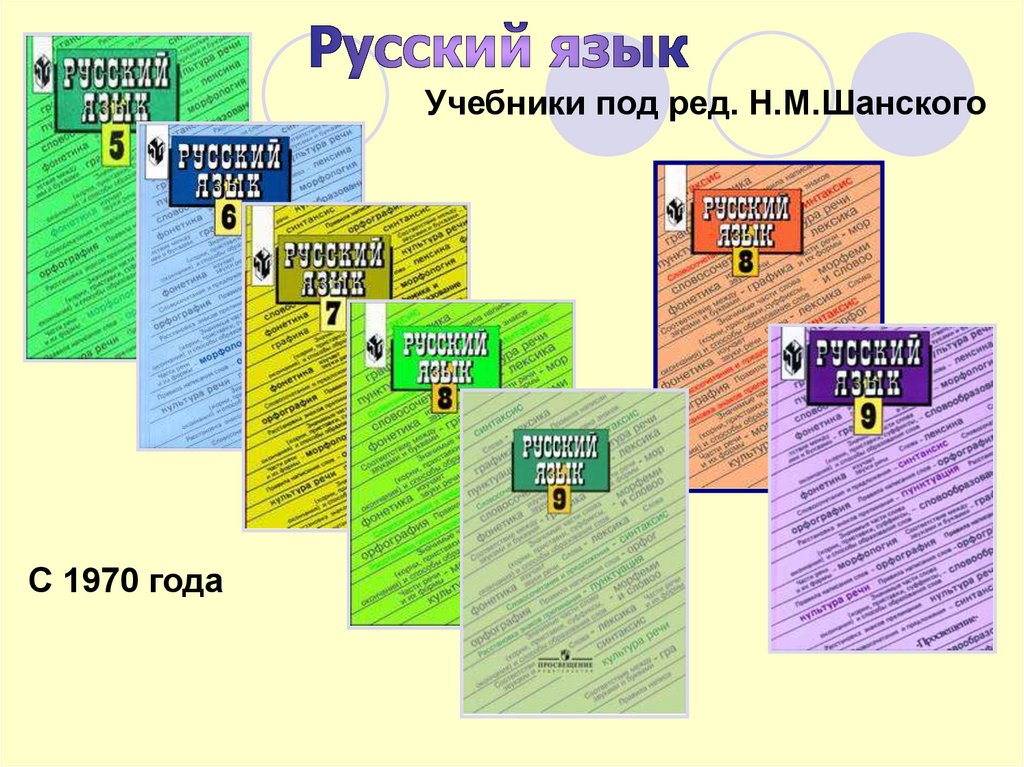 Учебное пособие под. Учебник под редакцией Шанского. Учебник русского языка Шанский. УМК Шанского русский язык. Учебник русского языка под редакцией Шанского.