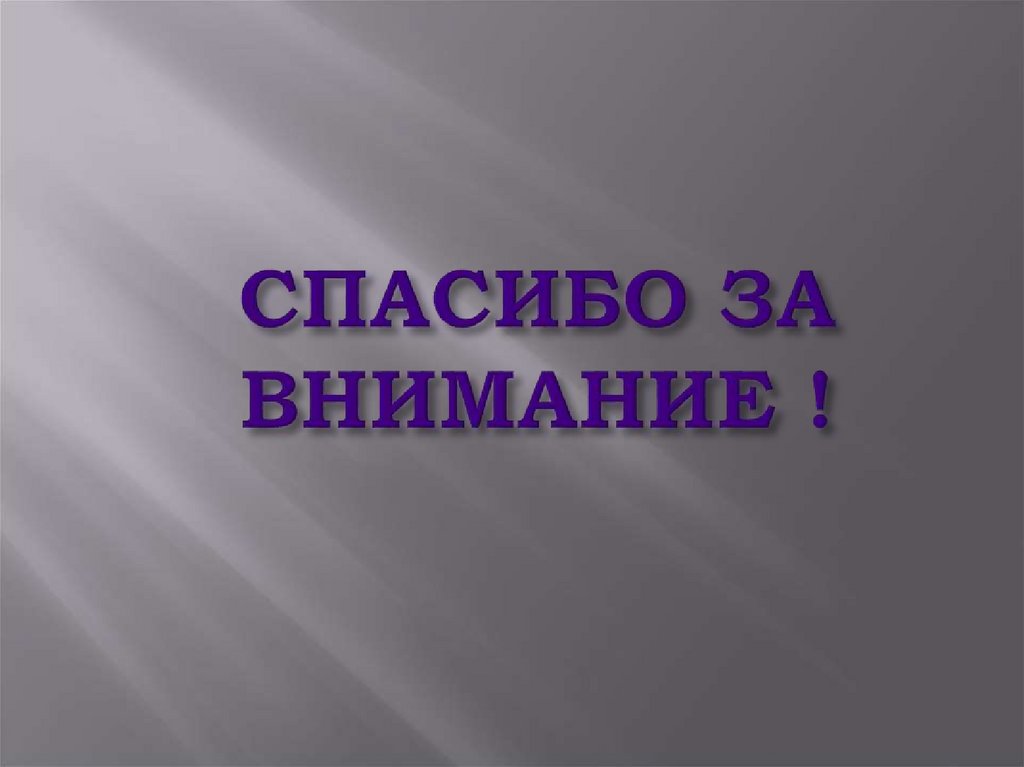 СПАСИБО ЗА ВНИМАНИЕ !