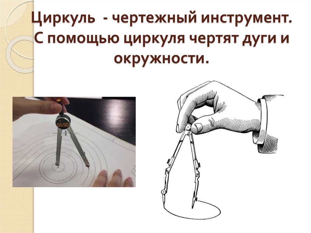 Циркуль - презентация онлайн
