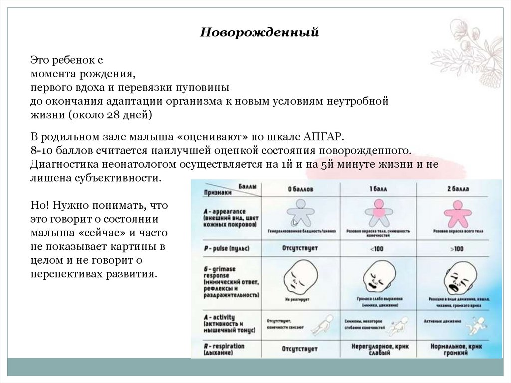 Схема введения новой смеси новорожденному