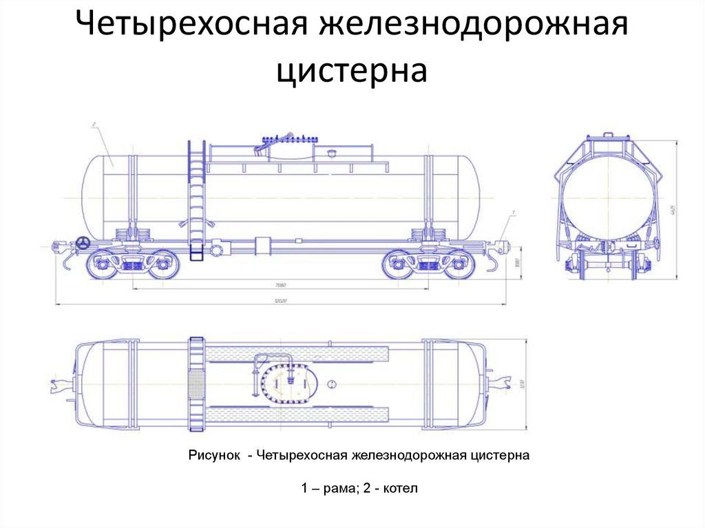 Объем жд цистерны