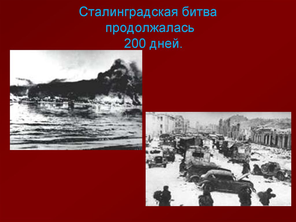 Сталинградская битва Дата начала и окончания битвы.