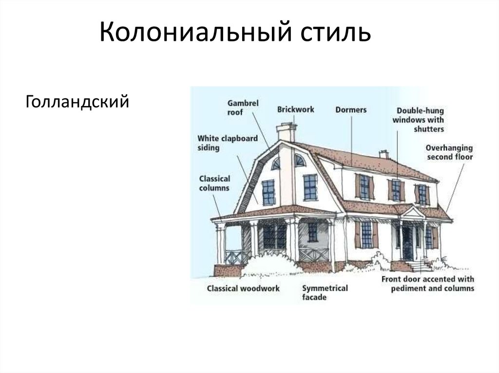 Колониальный стиль