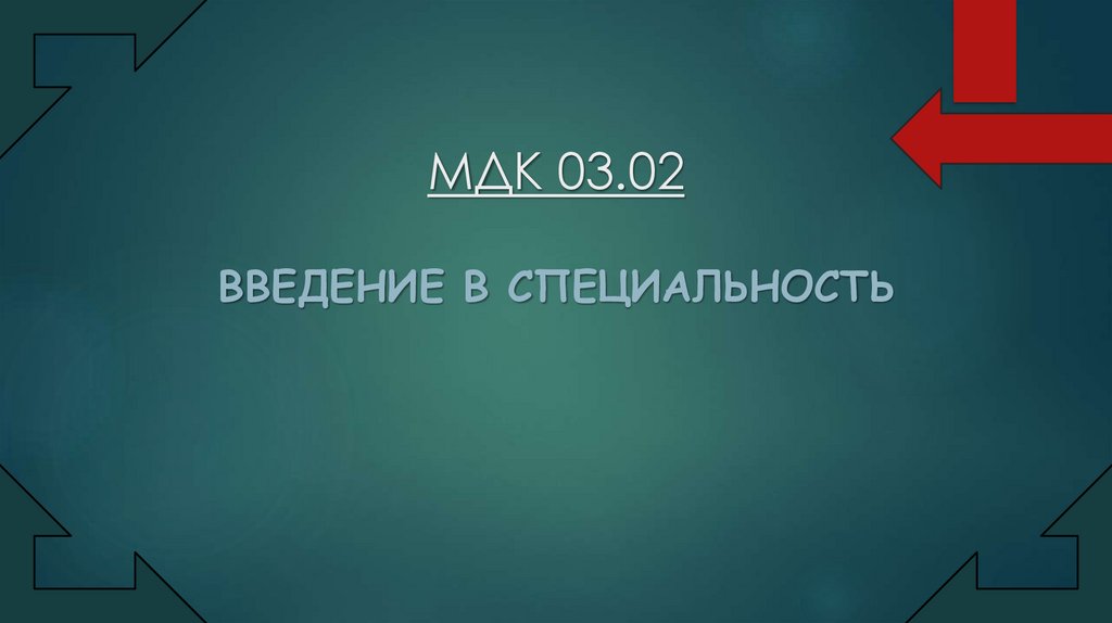 МДК 03.02