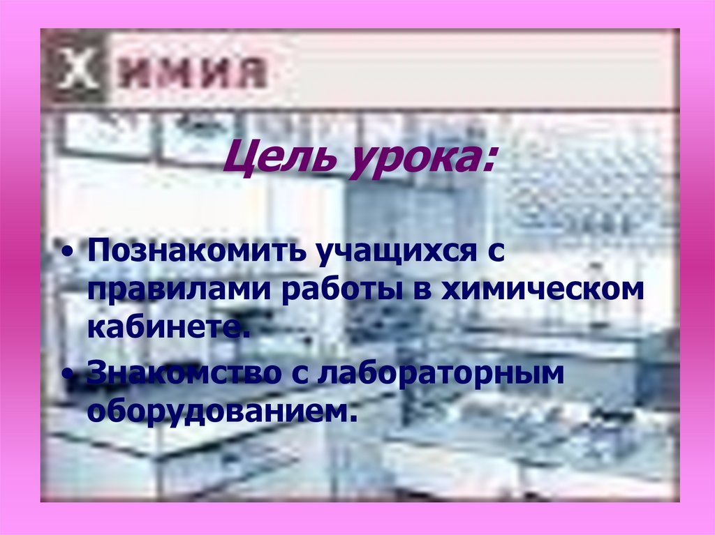 Цель урока: