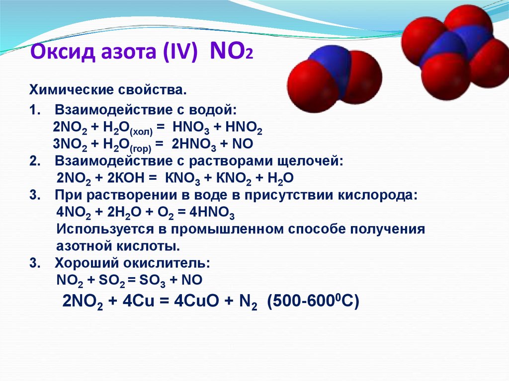 Оксид азота (IV) NO2