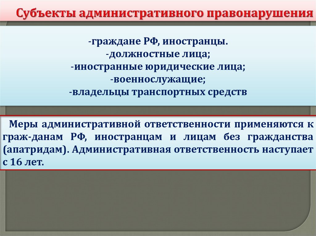 Субъекты налоговых правонарушений презентация