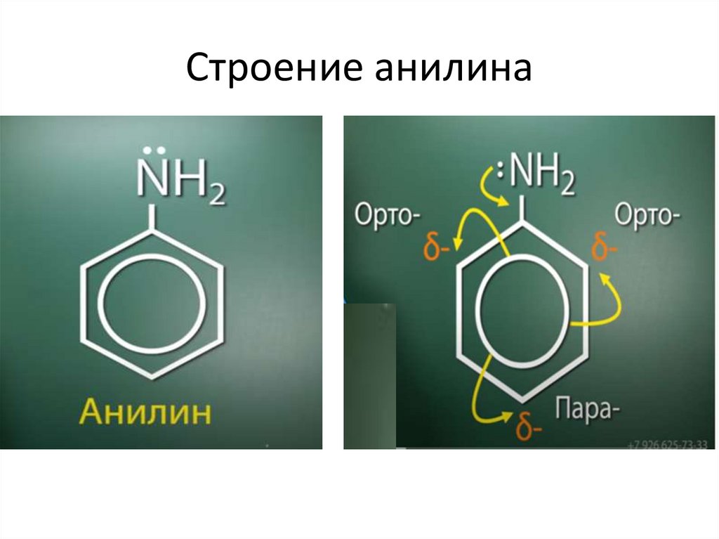 Наиболее сильными основными свойствами обладает анилин