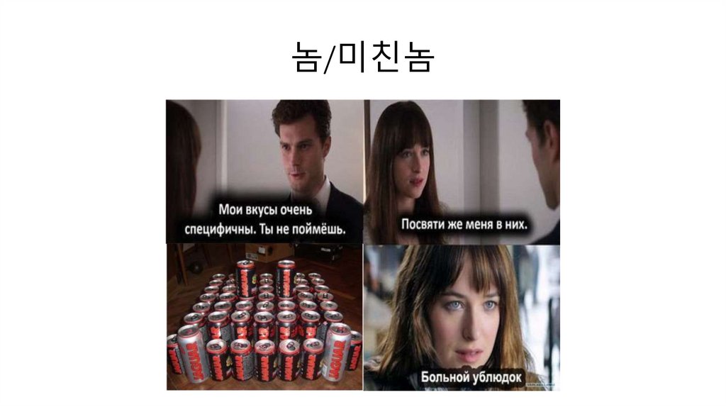 놈/미친놈