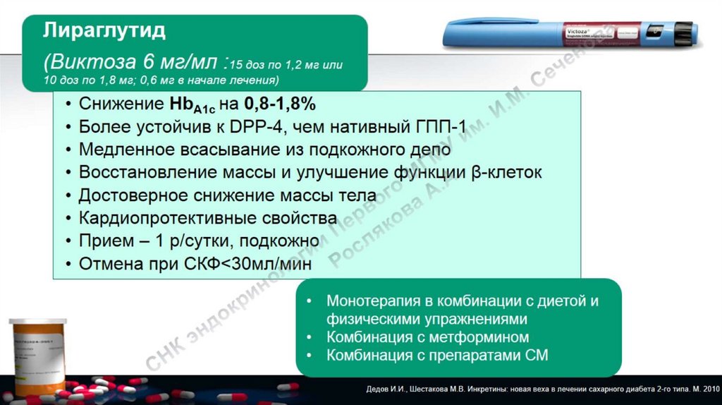 Лечение сахарного диабета 2 типа презентация