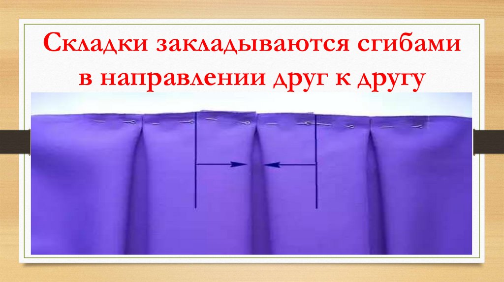 Виды складок и их обработка - презентация онлайн