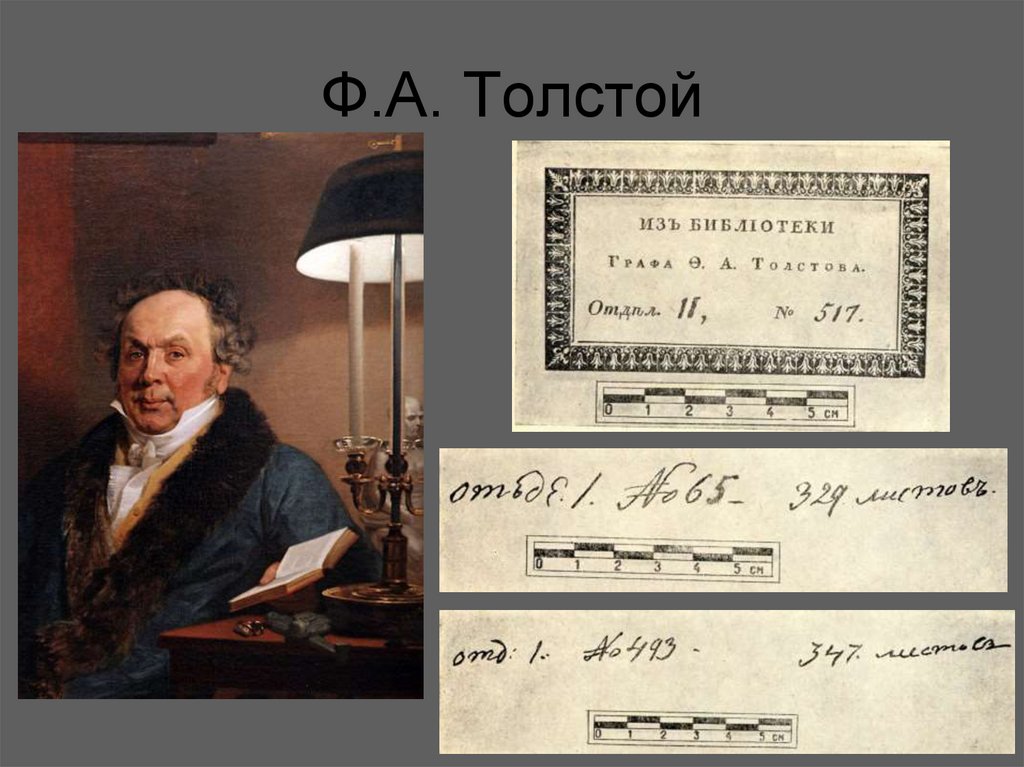 Ф.А. Толстой