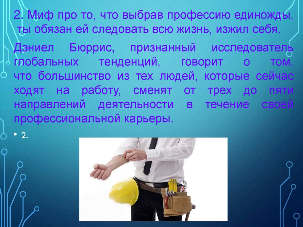 Профессии будущего - online presentation