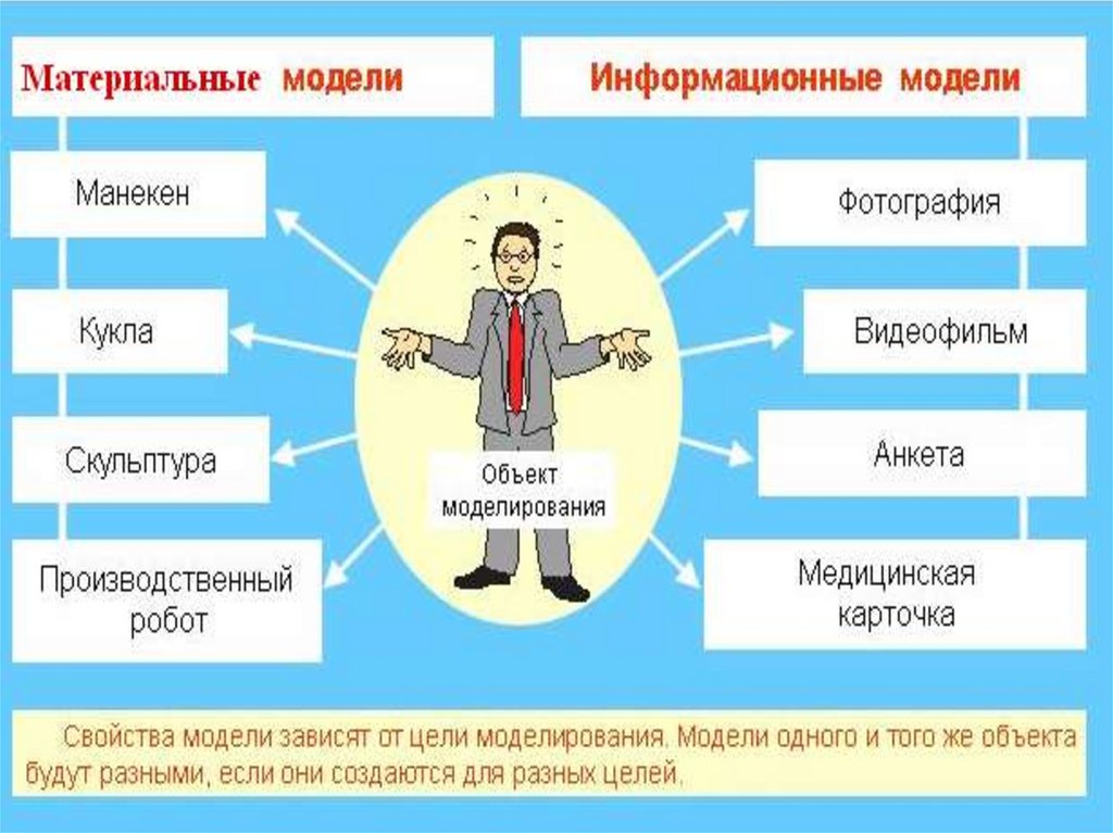 Презентация модели и модели