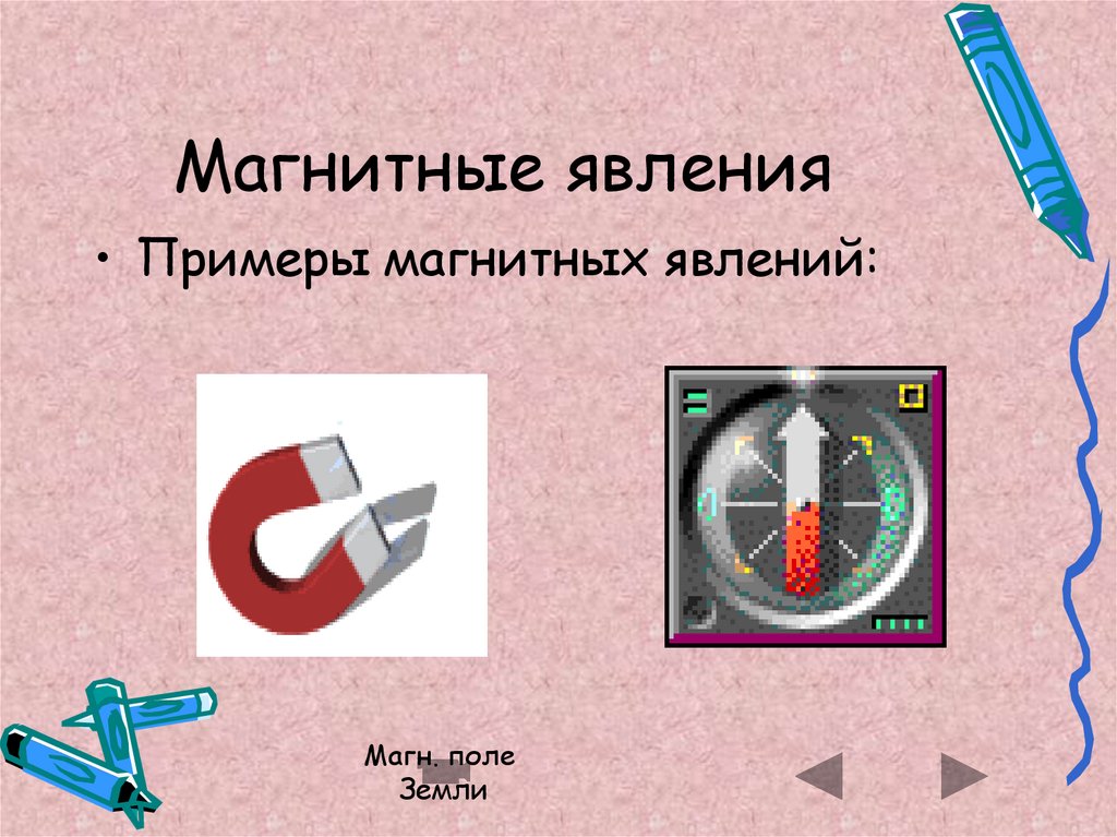 Магнитные явления