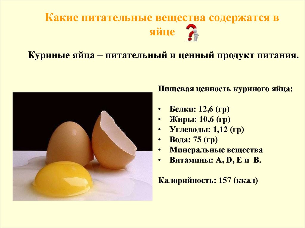 Белки содержащиеся в курином белке. Питательные вещества в курином яйце. Полезные вещества содержащиеся в яйце. Пищевая ценность яйца. Что содержится в яйцах куриных.