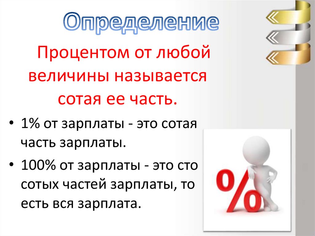 Презентация с процентами