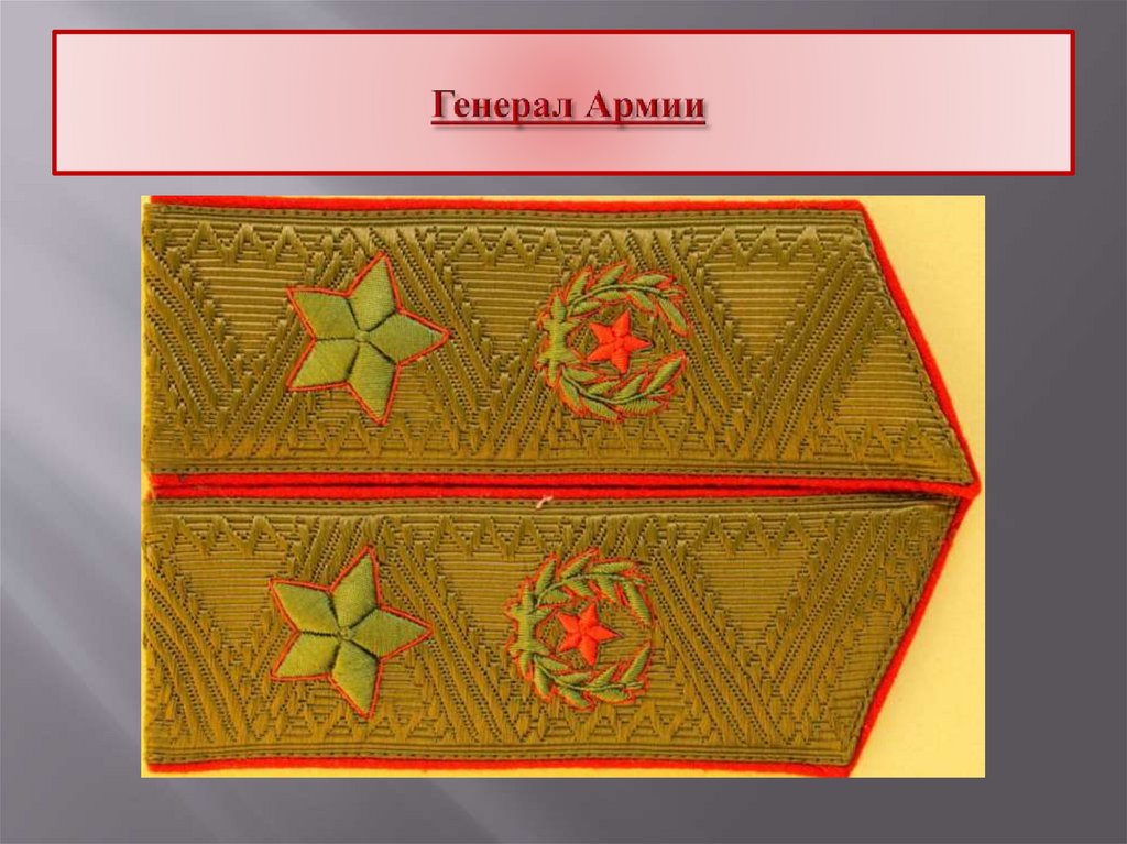 Генерал Армии