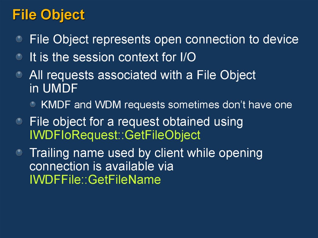File Object