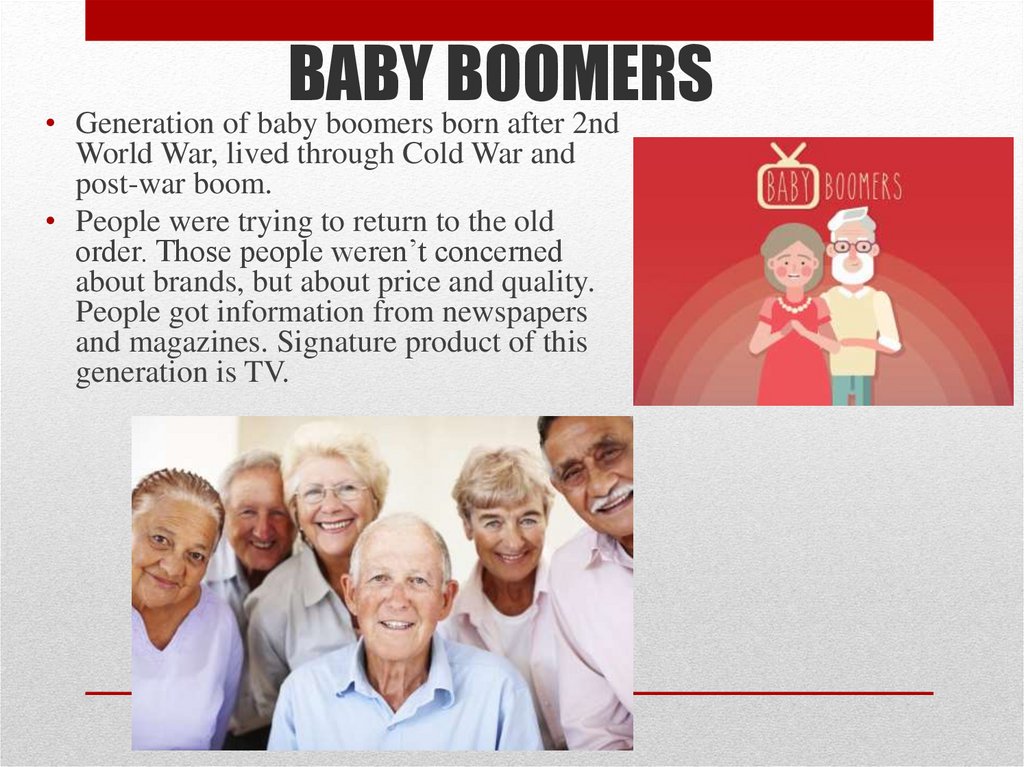 BABY BOOMERS