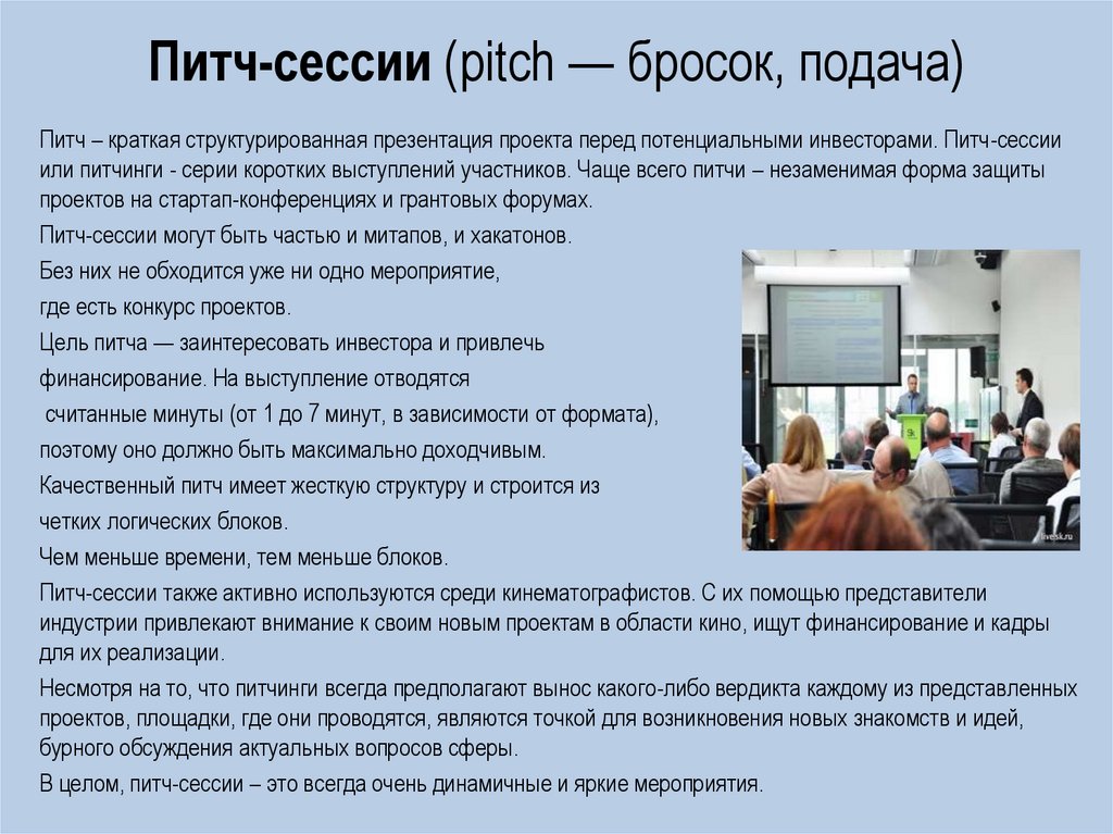 Idea pitch презентация