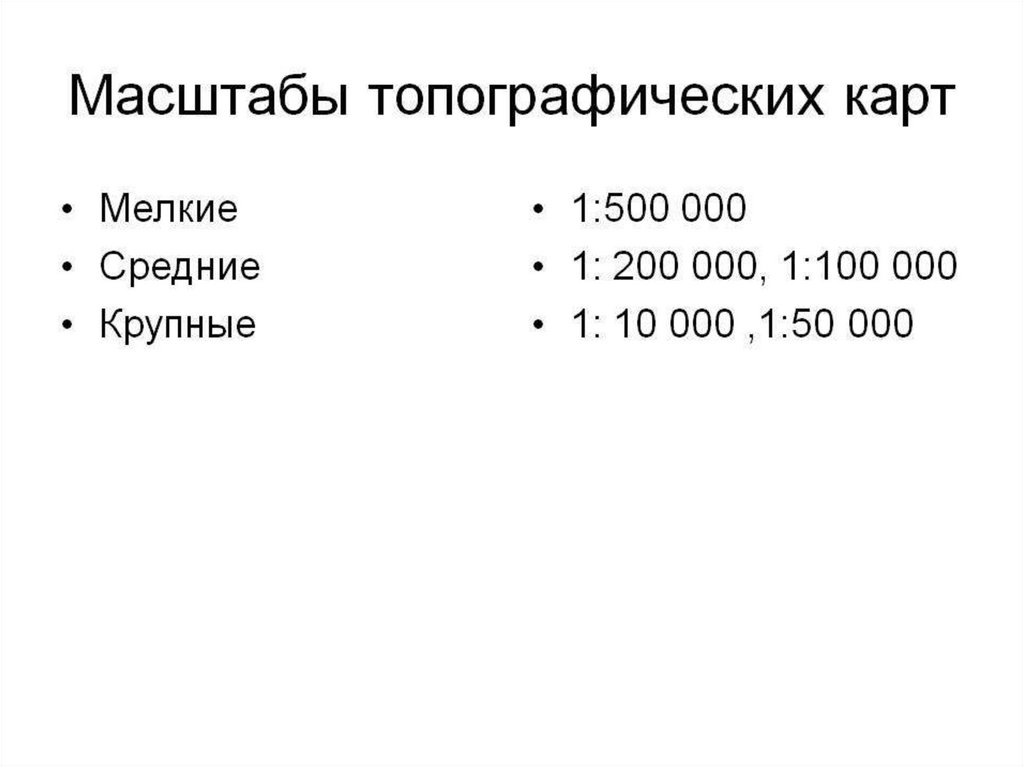 Какой масштаб крупнее 1 30000