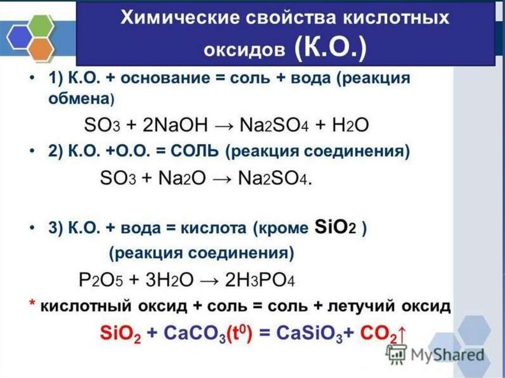Уравнение реакции между кислотой и основанием. Химические свойства оснований - это взаимодействие. Химические реакции оксидов. Химические свойства оксидов. Соединения оксидов.