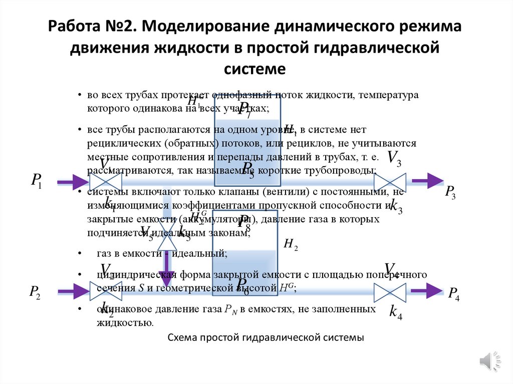 Динамичный режим. Псевдонеустановившийся режим движения жидкости.