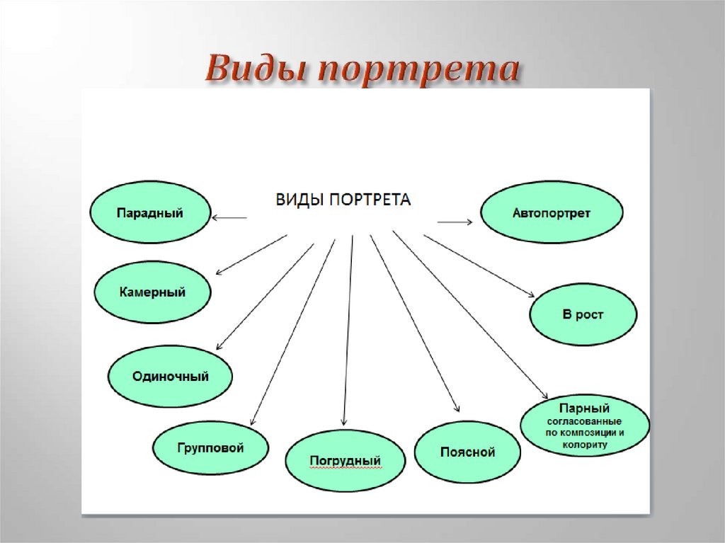 К какому виду относится портрет. Виды портретов. Виды Портера. Виды портретов в изобразительном искусстве. Портреты разных видов.