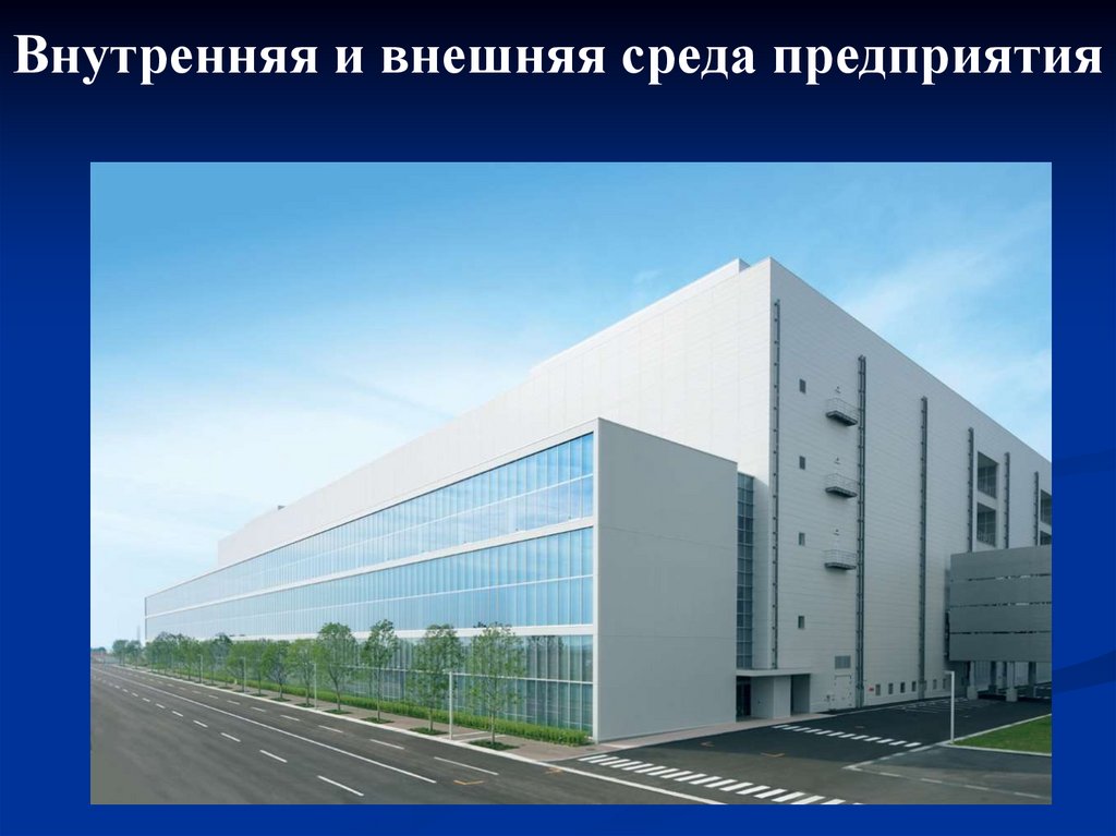 что такое внутренняя предпринимательская среда
