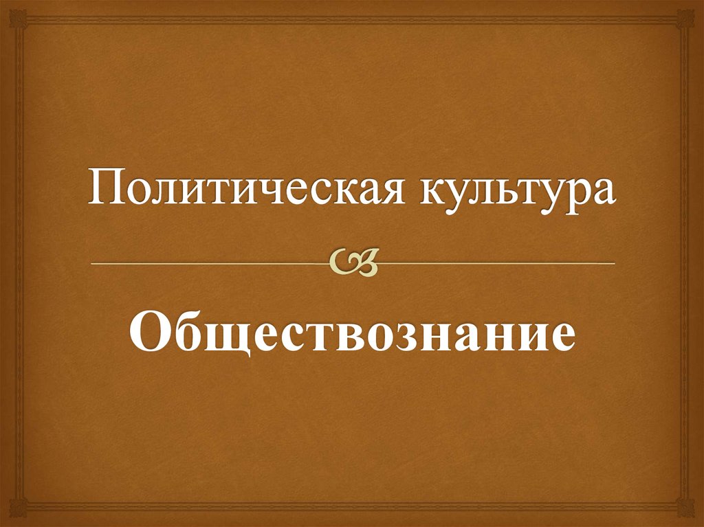 Политический статус личности обществознание презентация