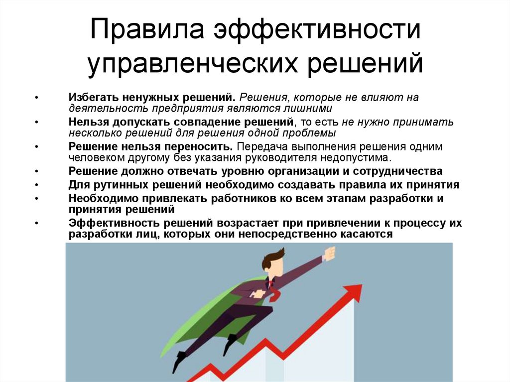 Управленческие решения презентация